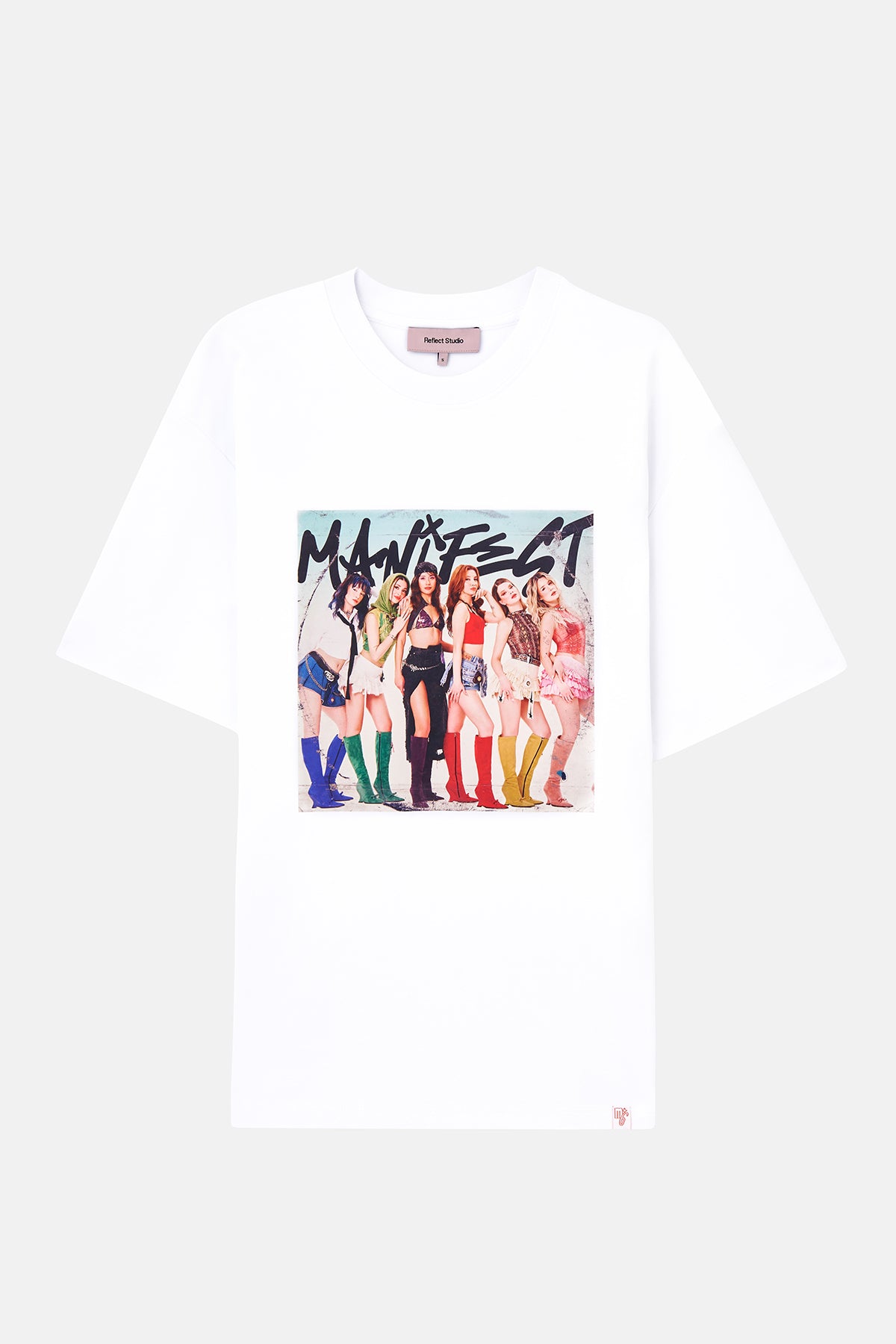 Manifestival Oversize T-shirt - Beyaz