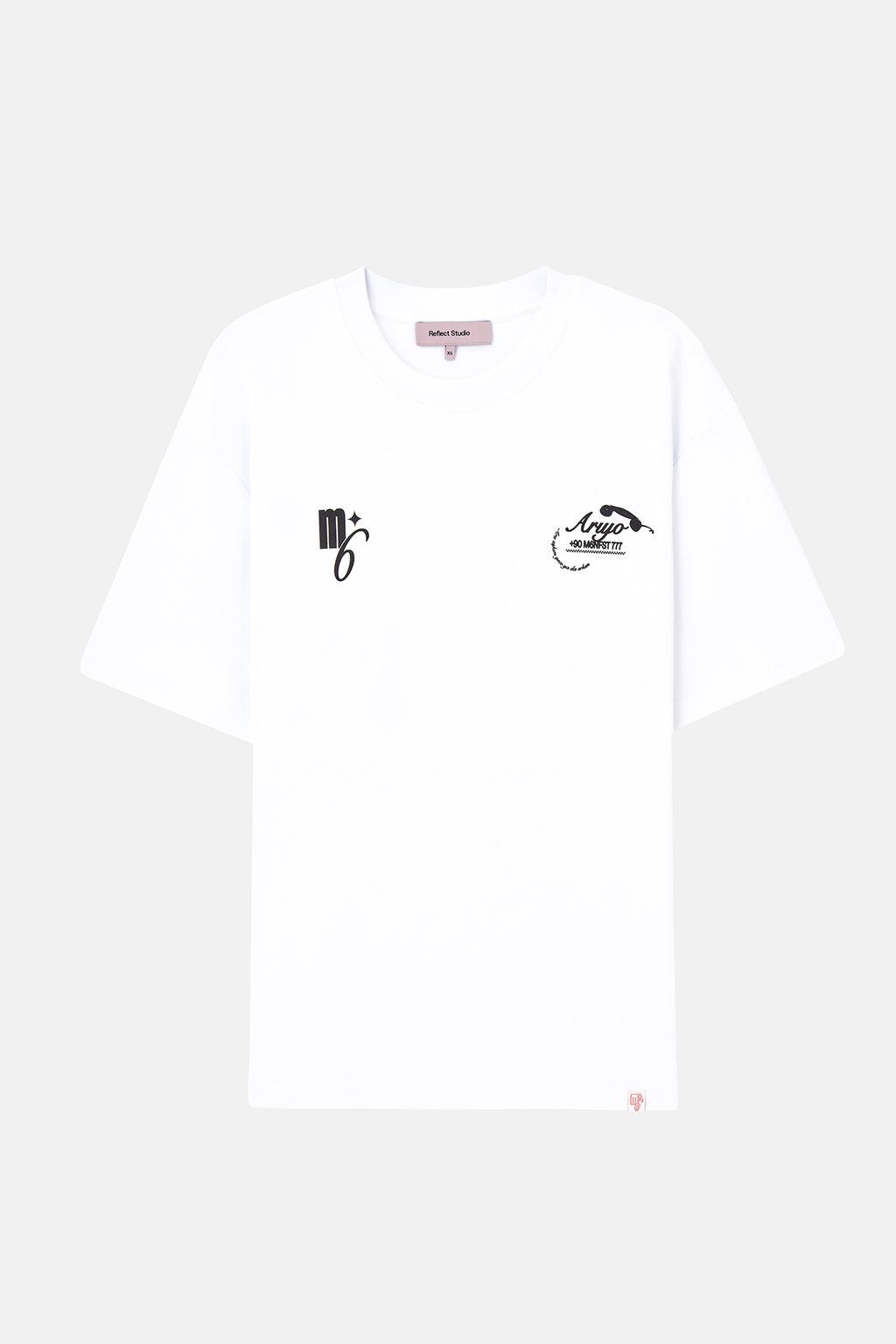 Arıyo Oversize T-shirt - Beyaz