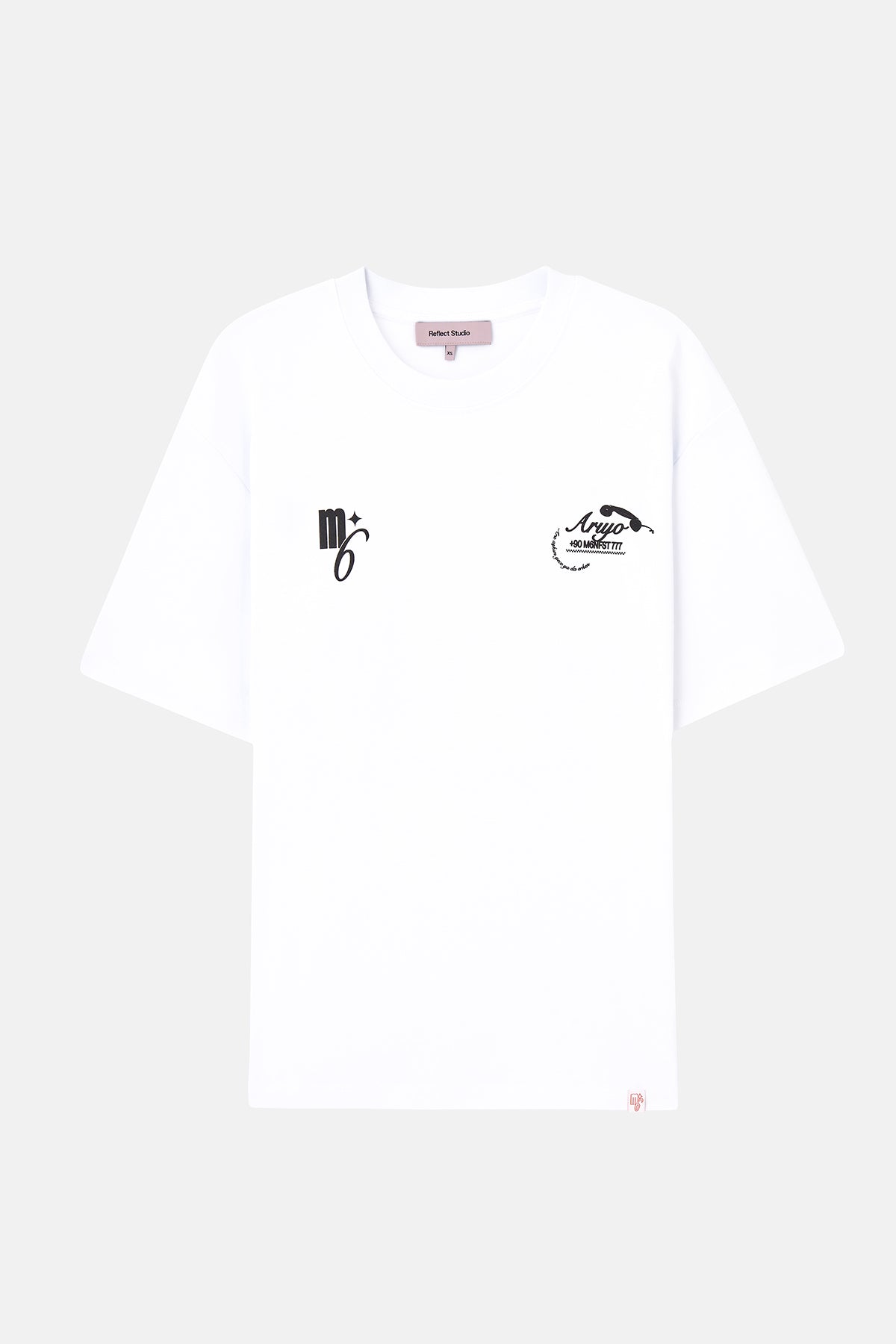 Arıyo Oversize T-shirt - Beyaz