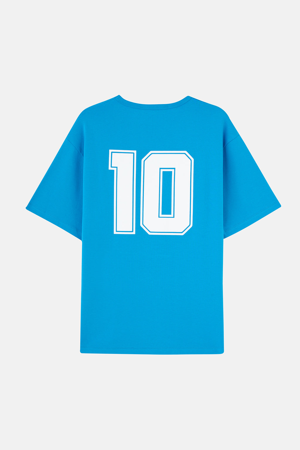 Number 10 Oversize T-Shirt - Mavi