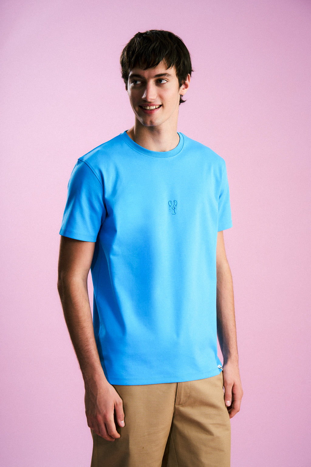 Mavi Istakoz Premium T-Shirt - Mavi