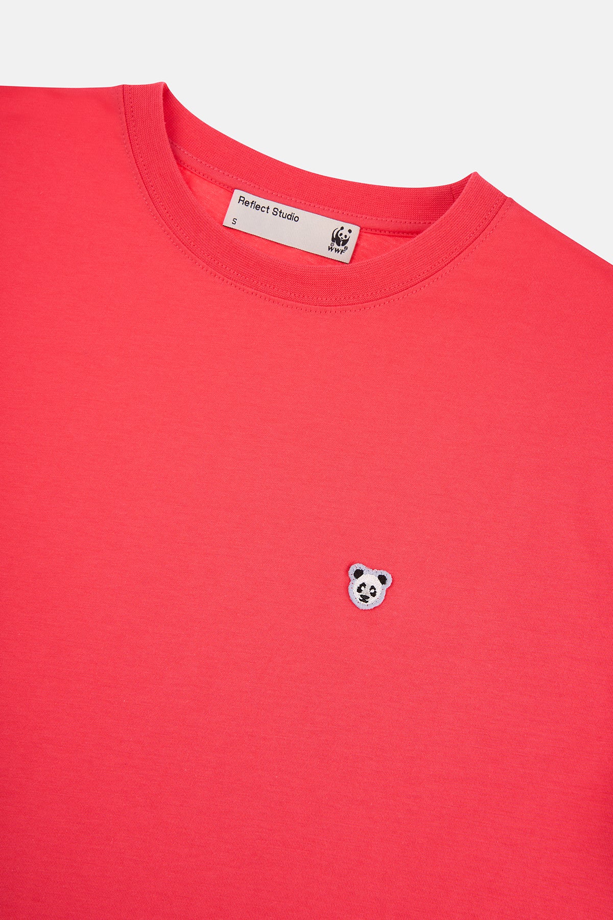 Panda Lightweight T-Shirt - Nar Çiçeği
