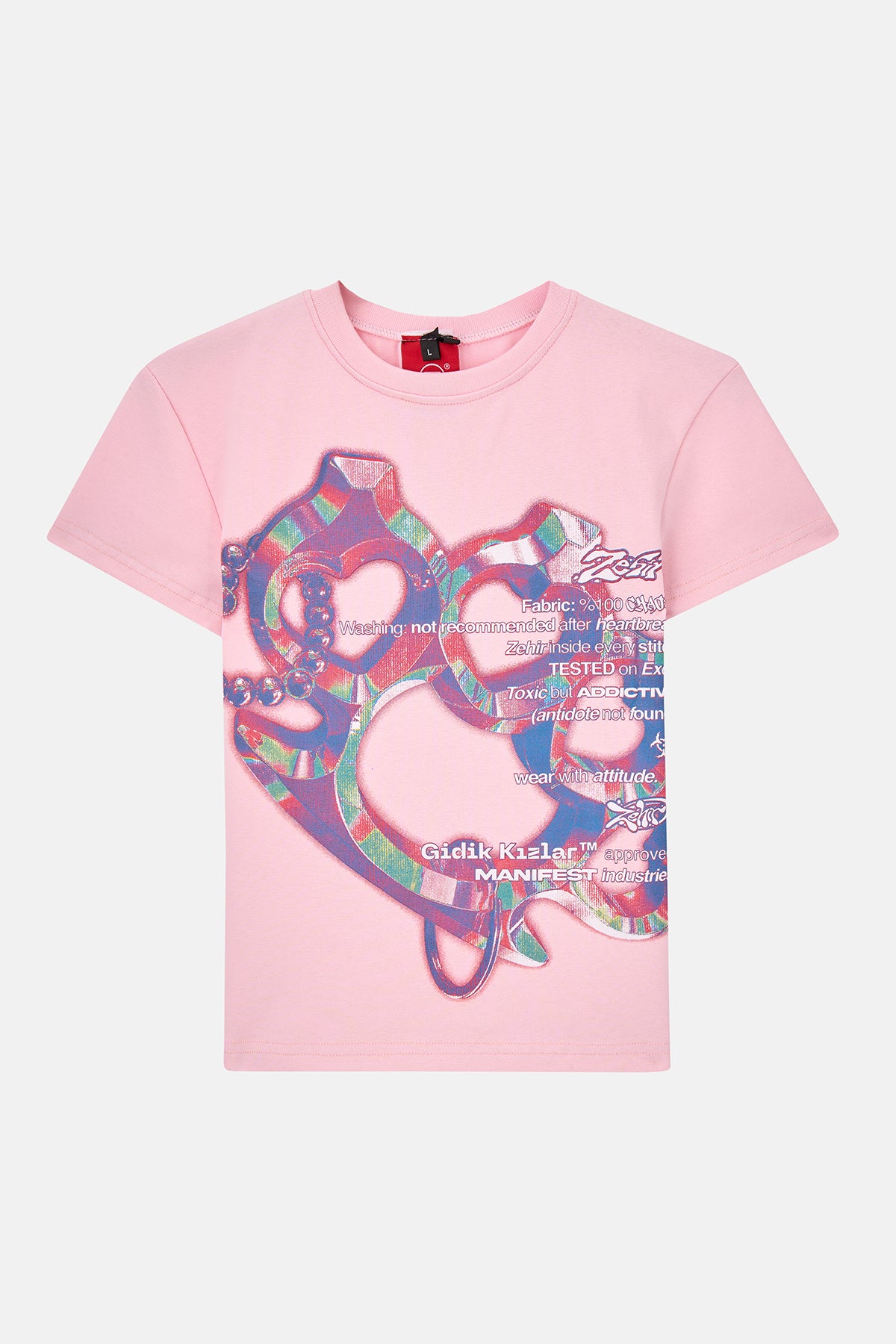 Zehir Pack - Baby Tee - Pembe