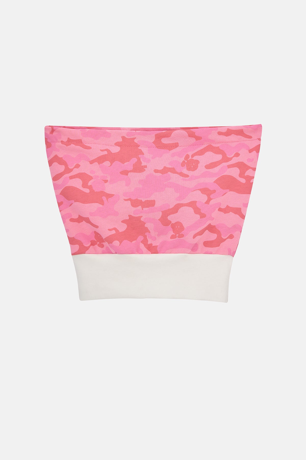 Zehir Pack - Pink Camo Star Strapless Top