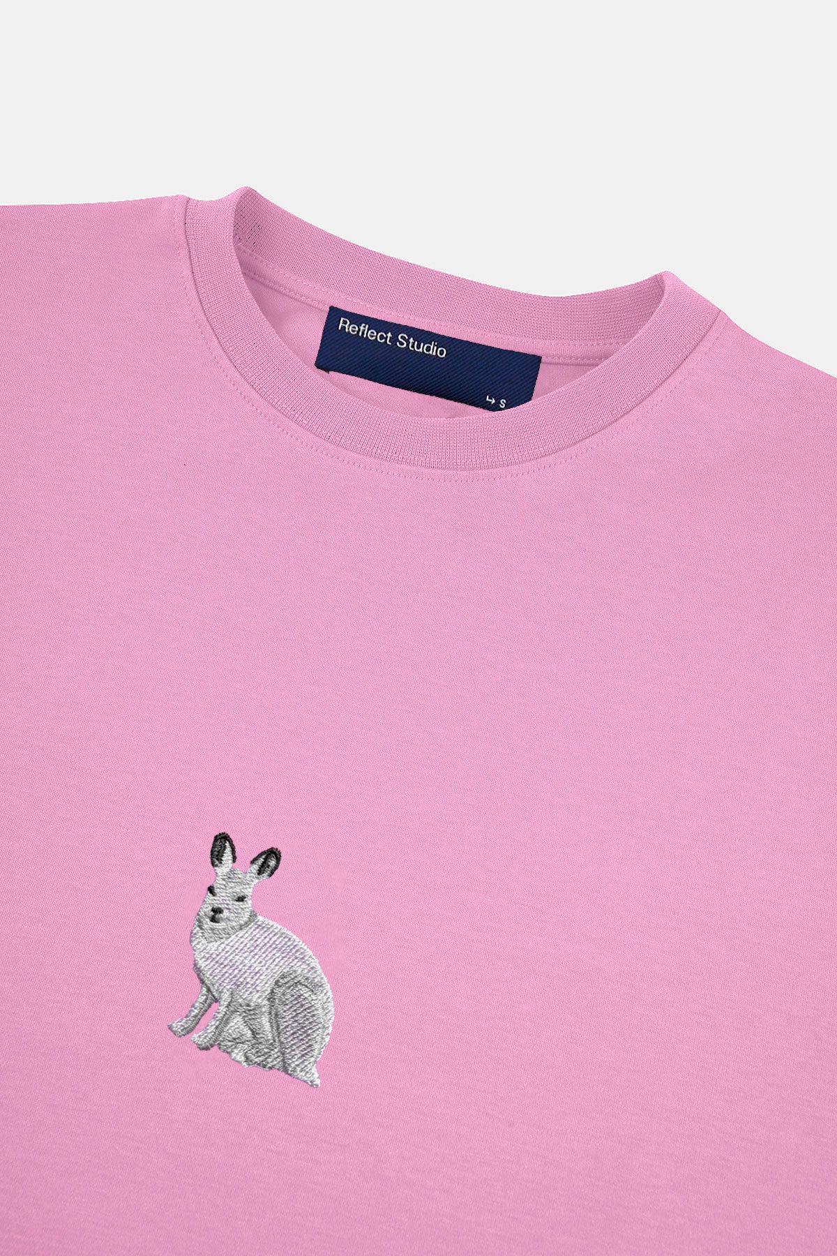 Tavşan Premium T-shirt - Pembe