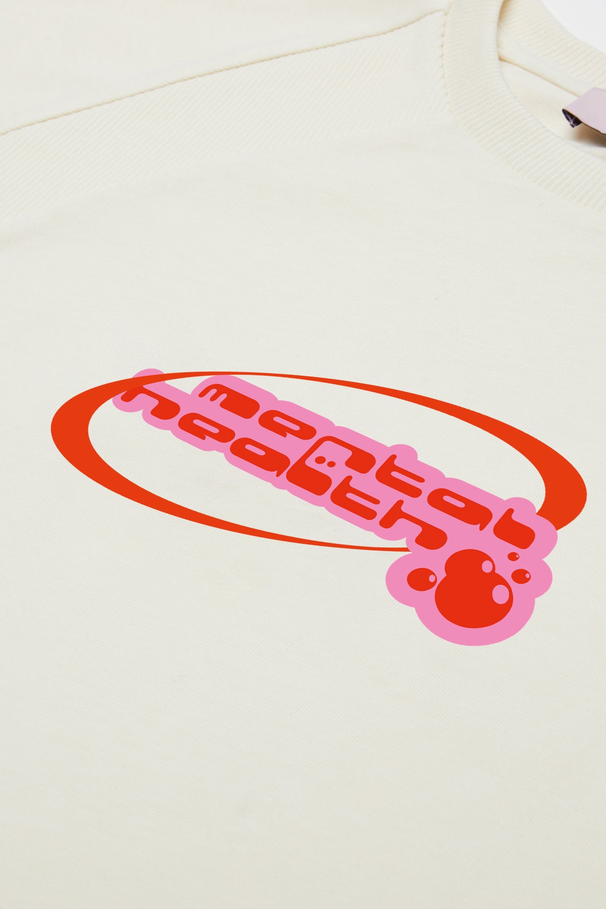 Logo Baby Tee - Bone White