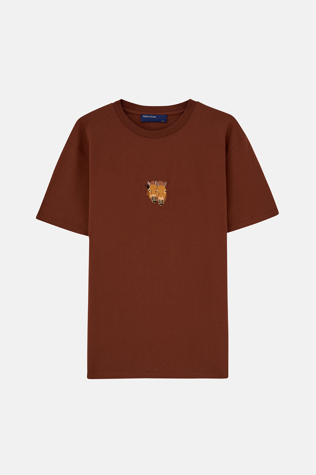 Przewalski Atı Premium T-shirt - Kahverengi