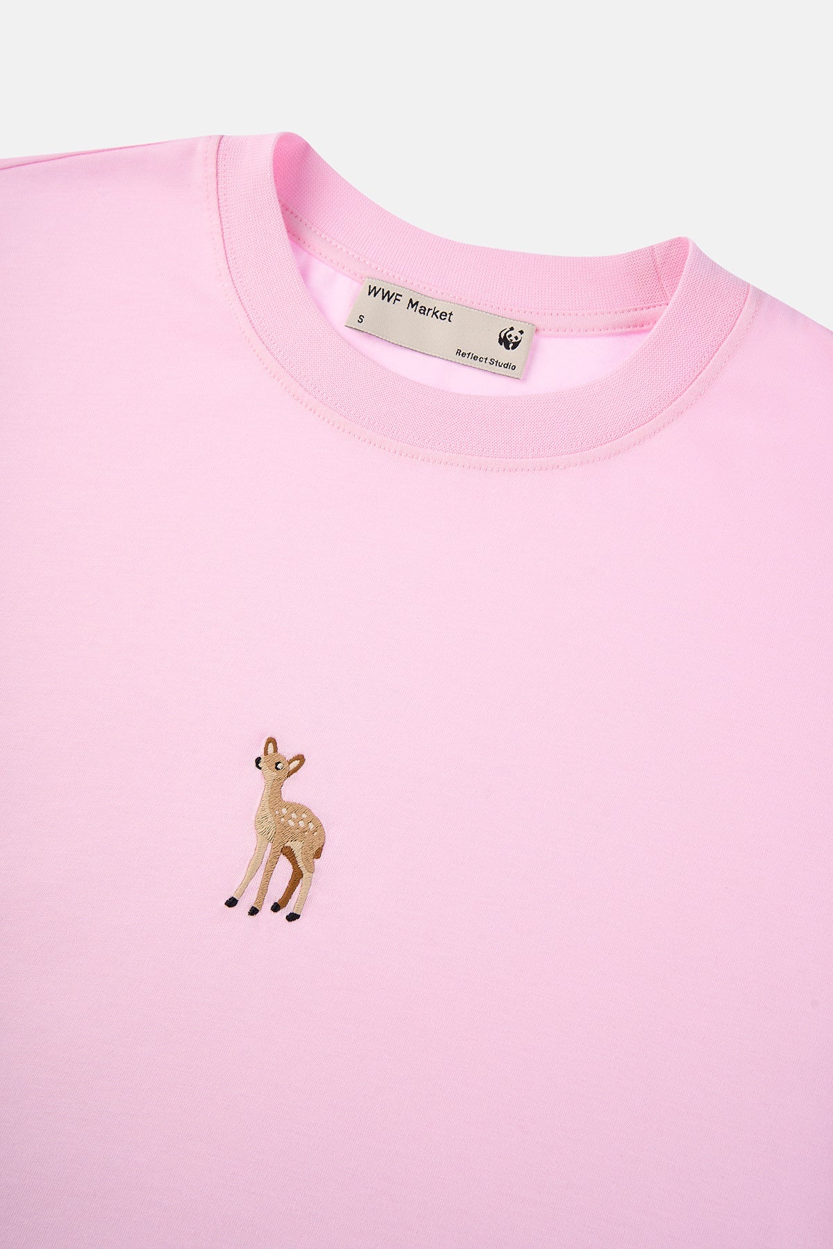 Dağ Ceylanı Supreme Kadın T-shirt  - Pembe