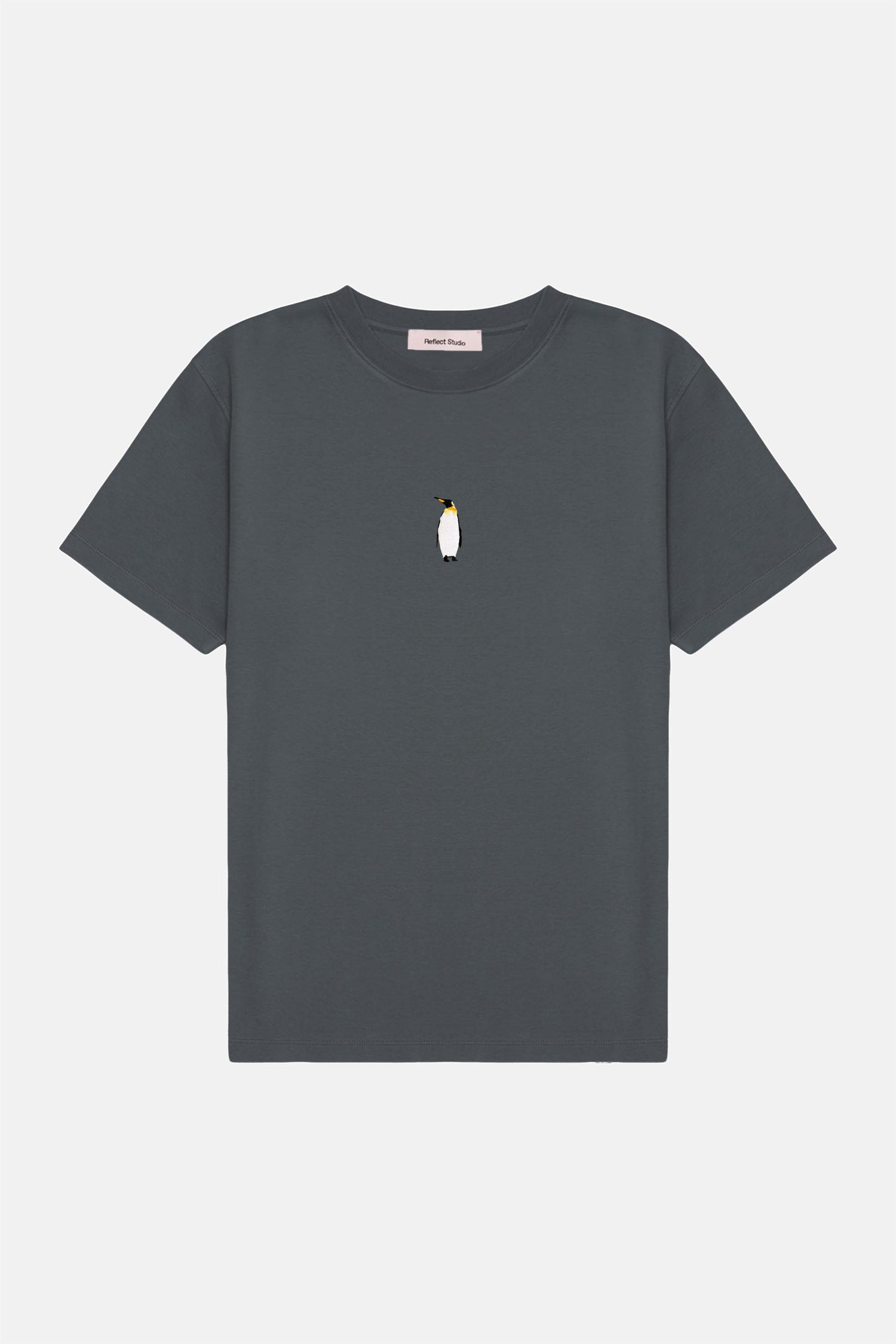 İmparator Penguen Premium T-shirt - Antrasit