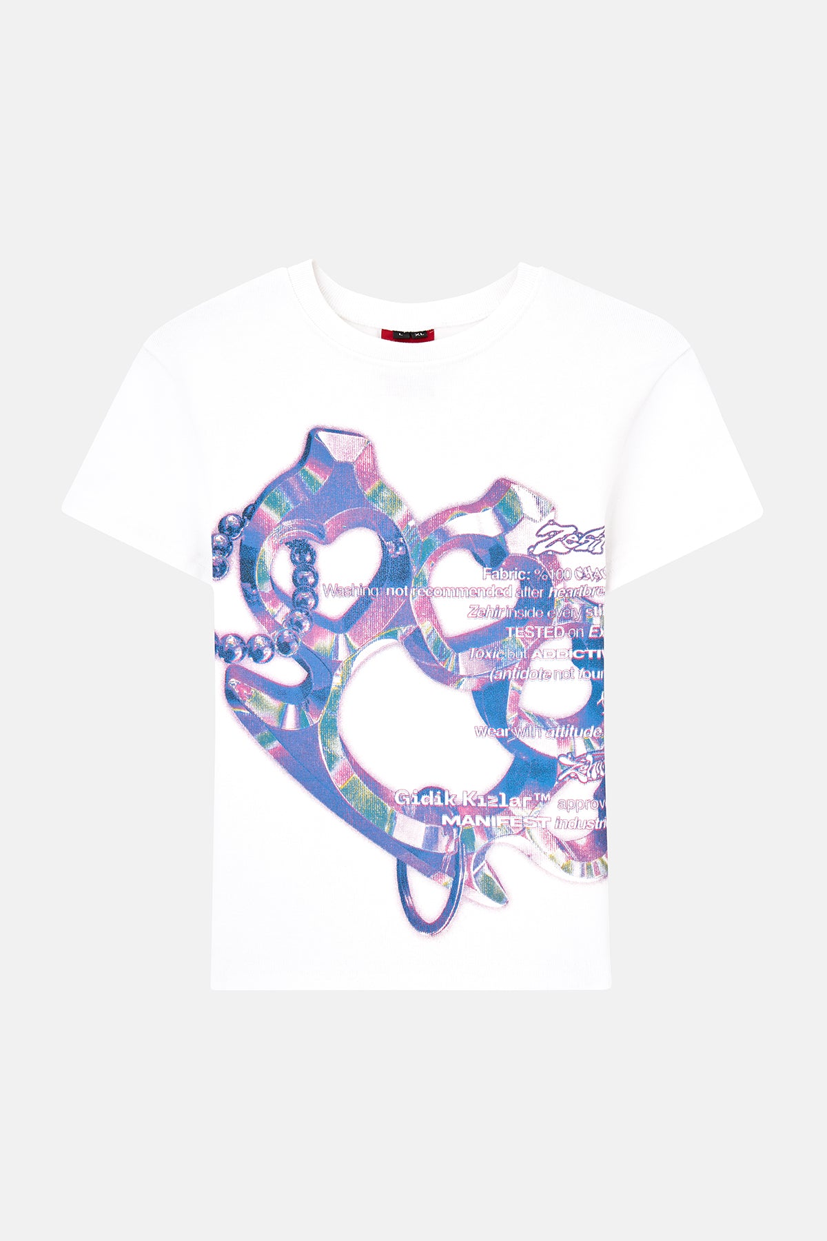 Zehir Pack - Baby Tee - Beyaz