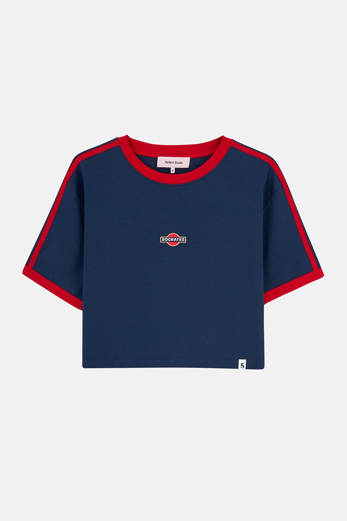 Socrates Racing Premium Crop T-Shirt - Lacivert