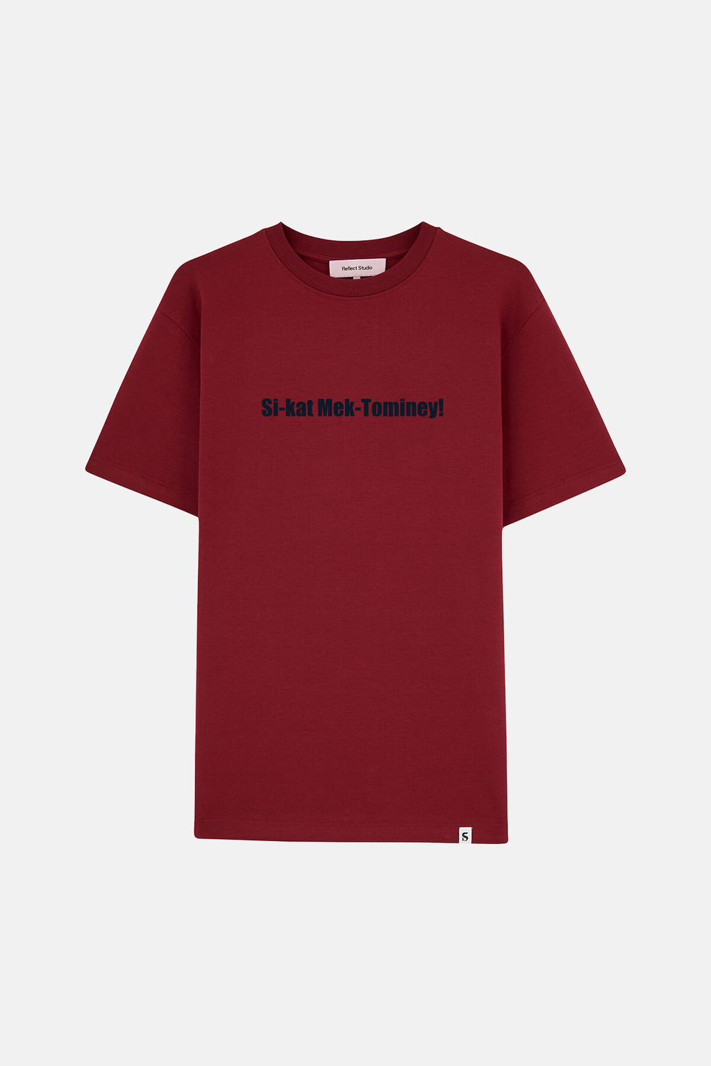 Si-kat Mek-Tominey! Premium T-shirt - Bordo