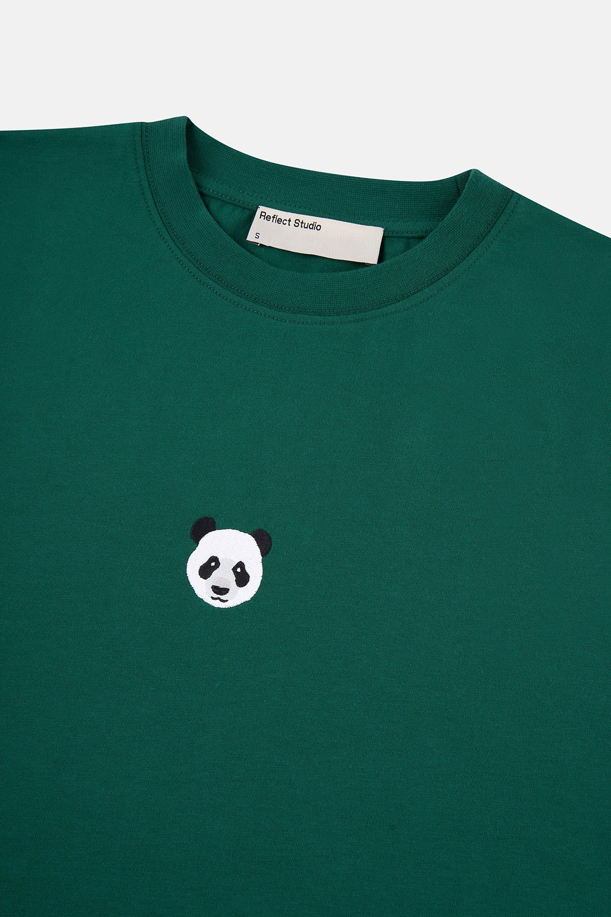 Panda Soft T-Shirt - Nefti Yeşil