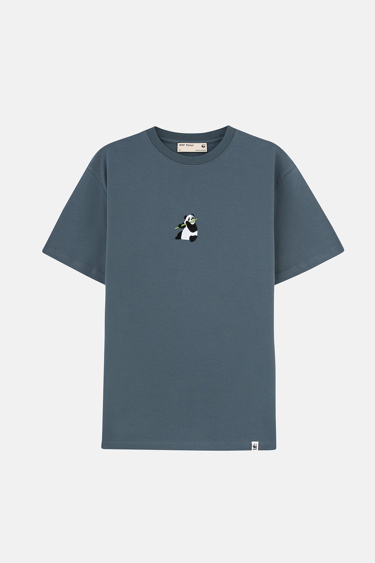 Giant Panda Premium T-shirt - Gri