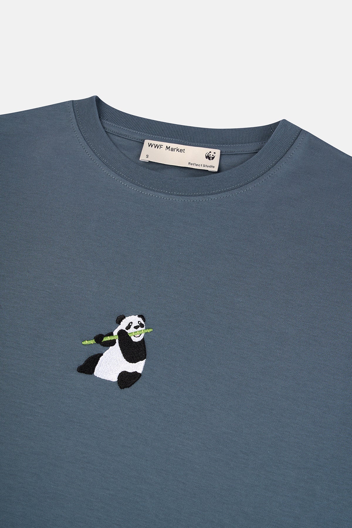 Giant Panda Premium T-shirt - Gri