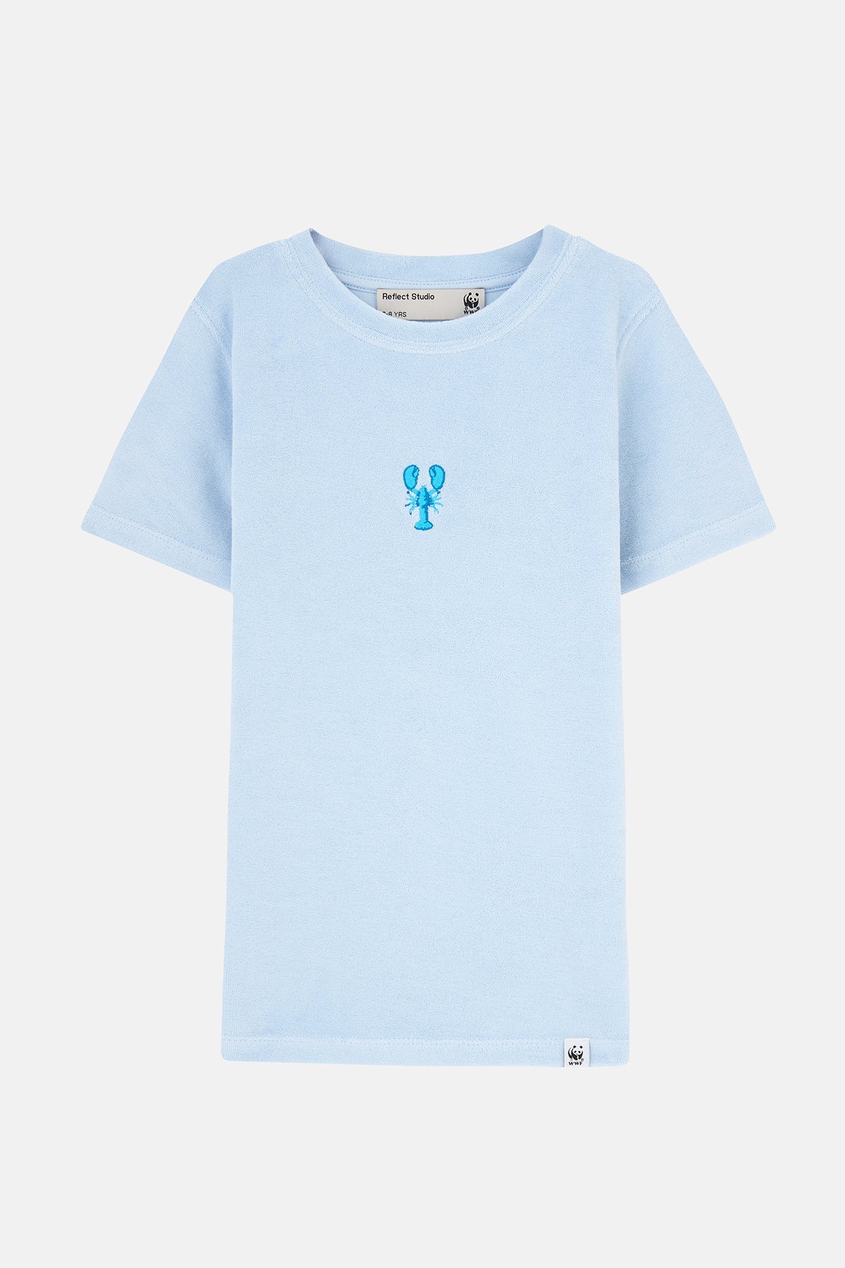 Mavi Istakoz Terry Çocuk T-Shirt - Açık Mavi