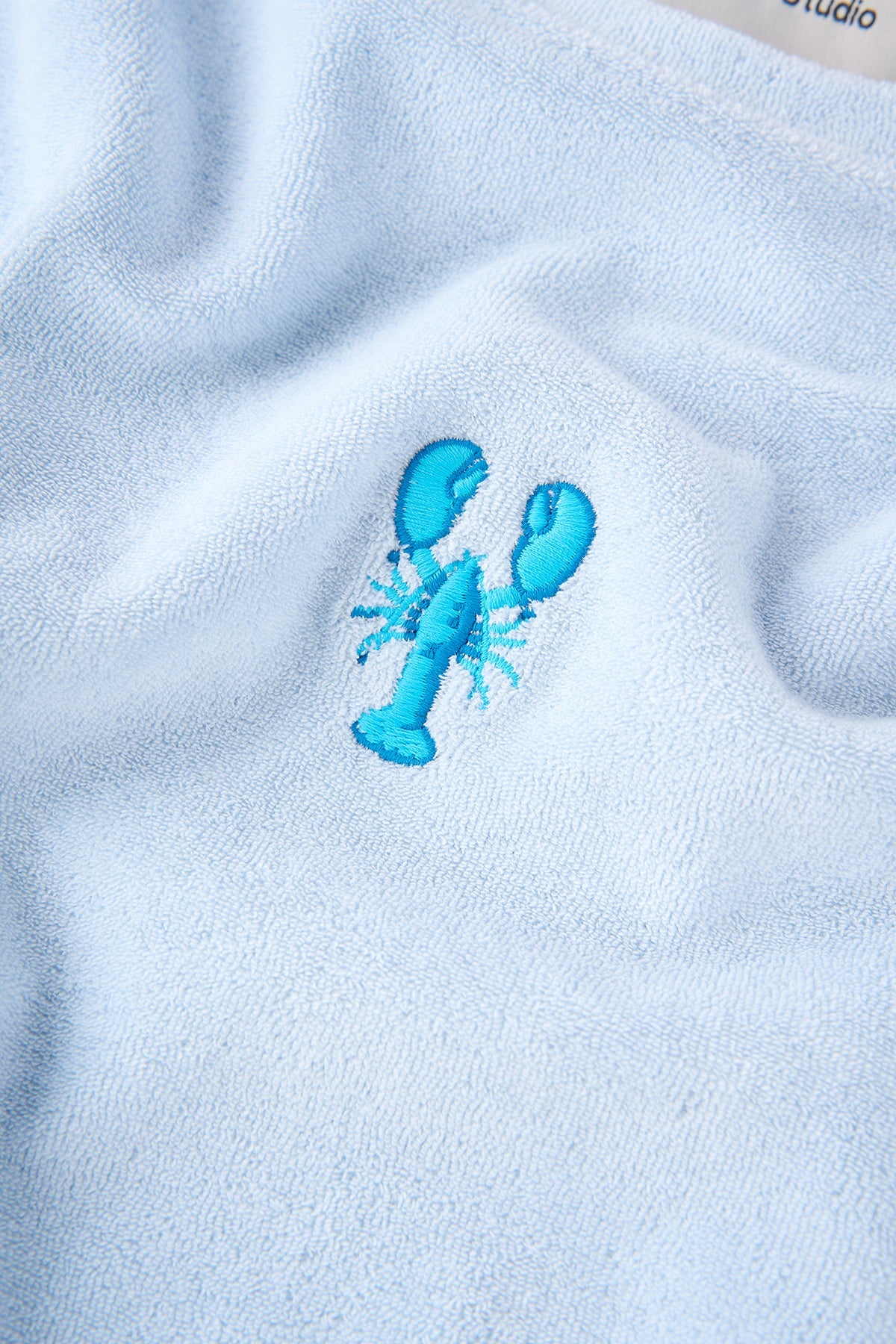 Mavi Istakoz Terry Çocuk T-Shirt - Açık Mavi