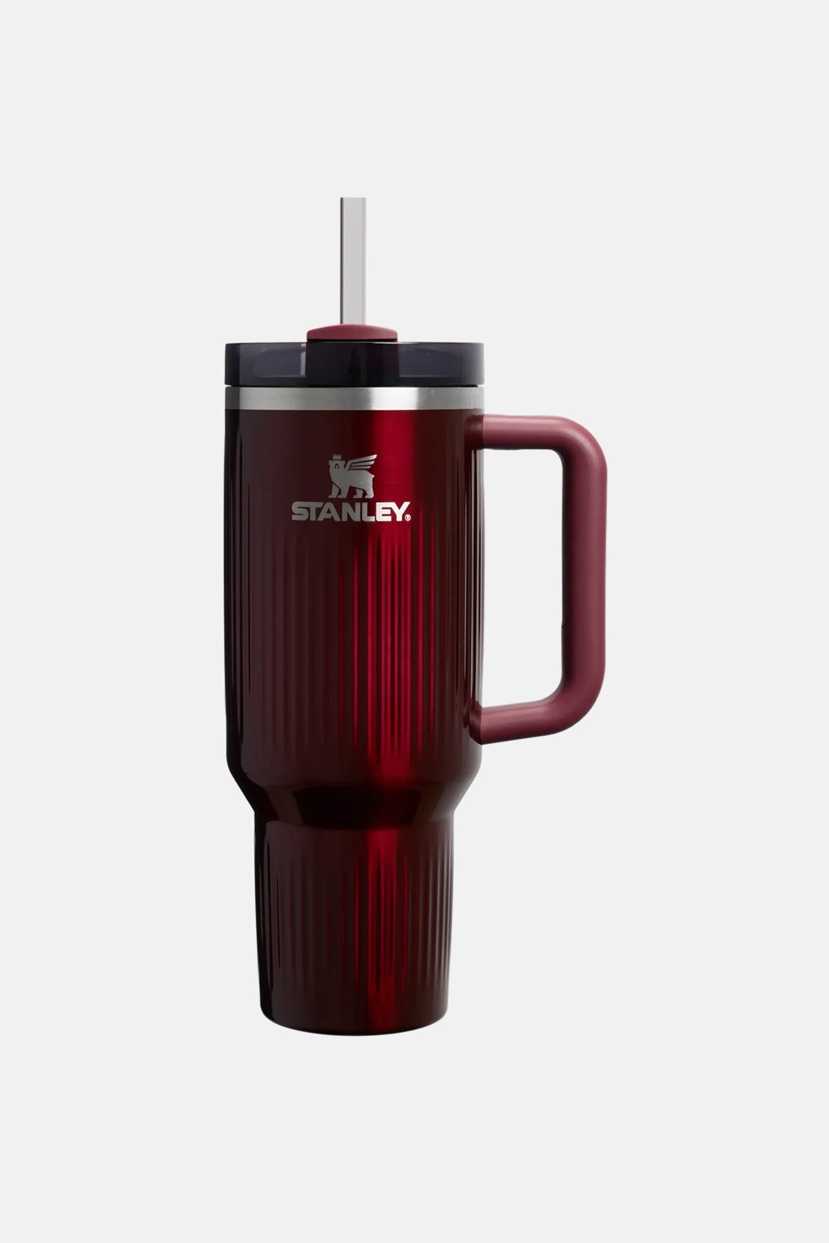 Stanley Quencher® H2.0 Fluted Pipetli Termos Bardak 1,18 L – Garnet Shine