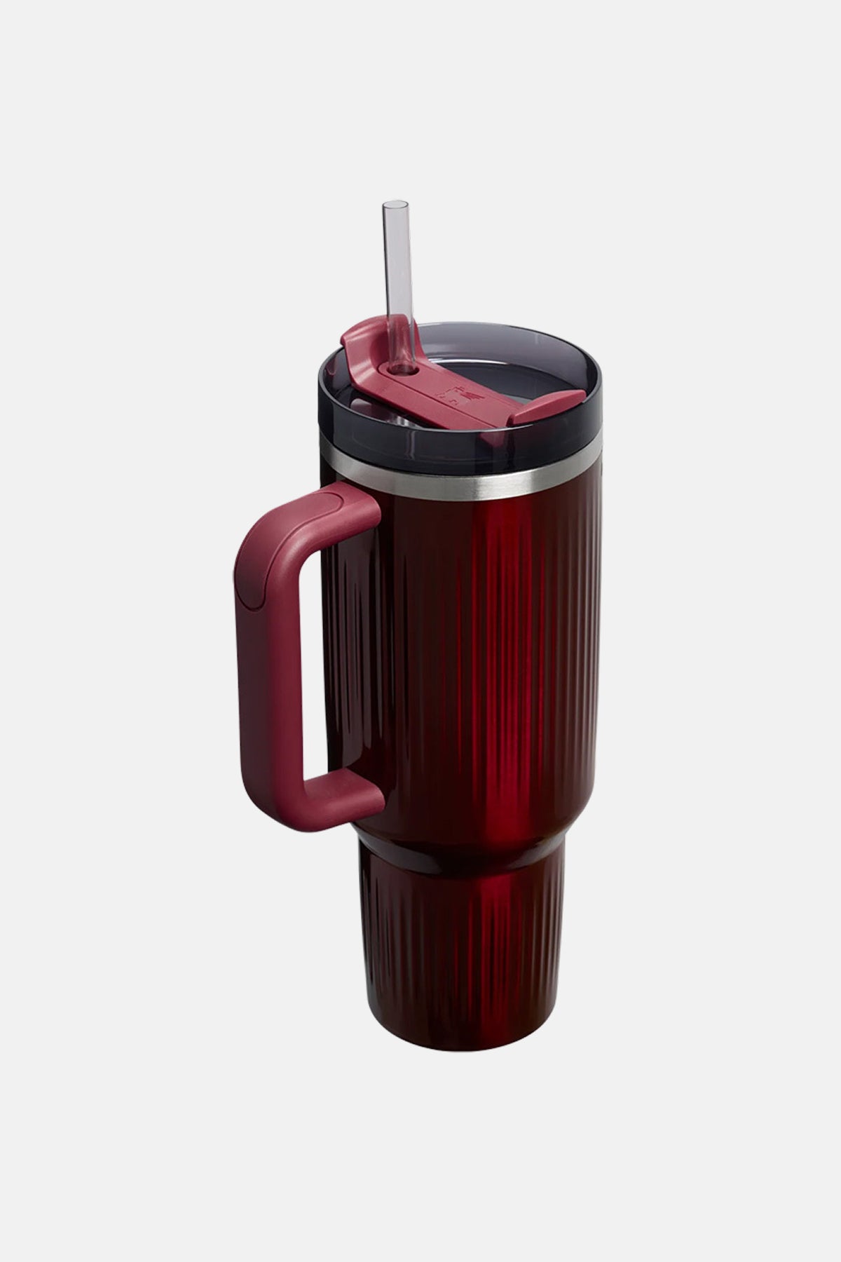 Stanley Quencher® H2.0 Fluted Pipetli Termos Bardak 1,18 L – Garnet Shine