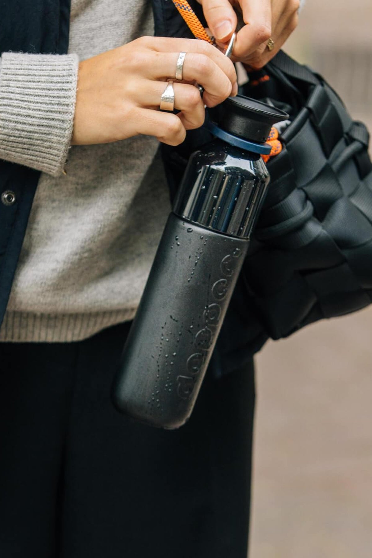 Dopper Insulated Termos Şişe 350 ml - Gece Siyahı