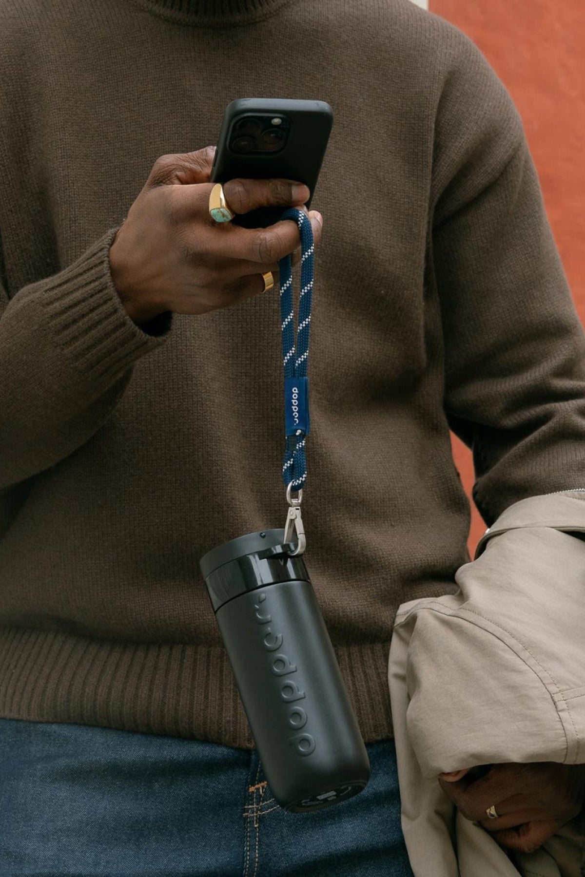 Dopper Travel Mug Termos Bardak 400 ml - Gece Siyah