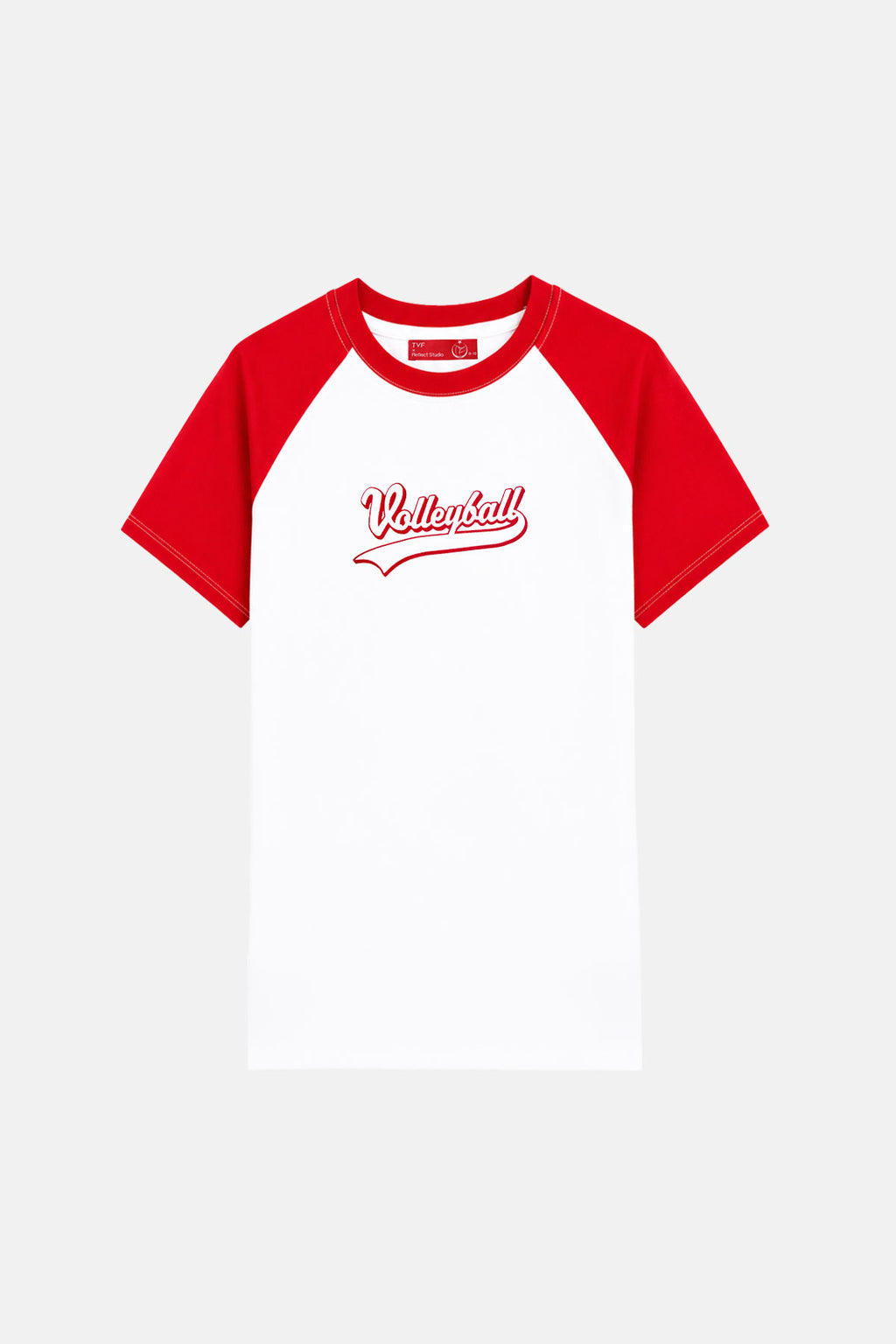 Volleyball Çocuk Lightweight T-shirt - Beyaz