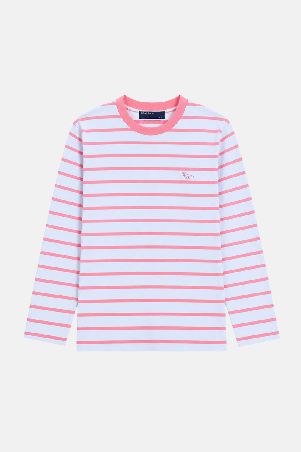 T-Rex Premium Uzunkollu T-shirt - Lila-Pembe