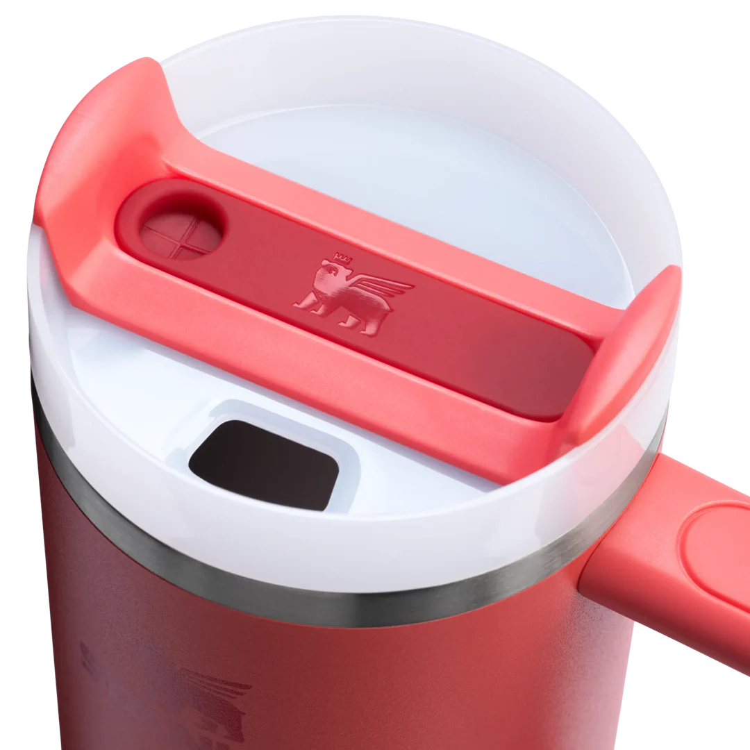 Stanley The IceFlow Quencher Pipetli Termos Bardak 0,89 LT - Mercan