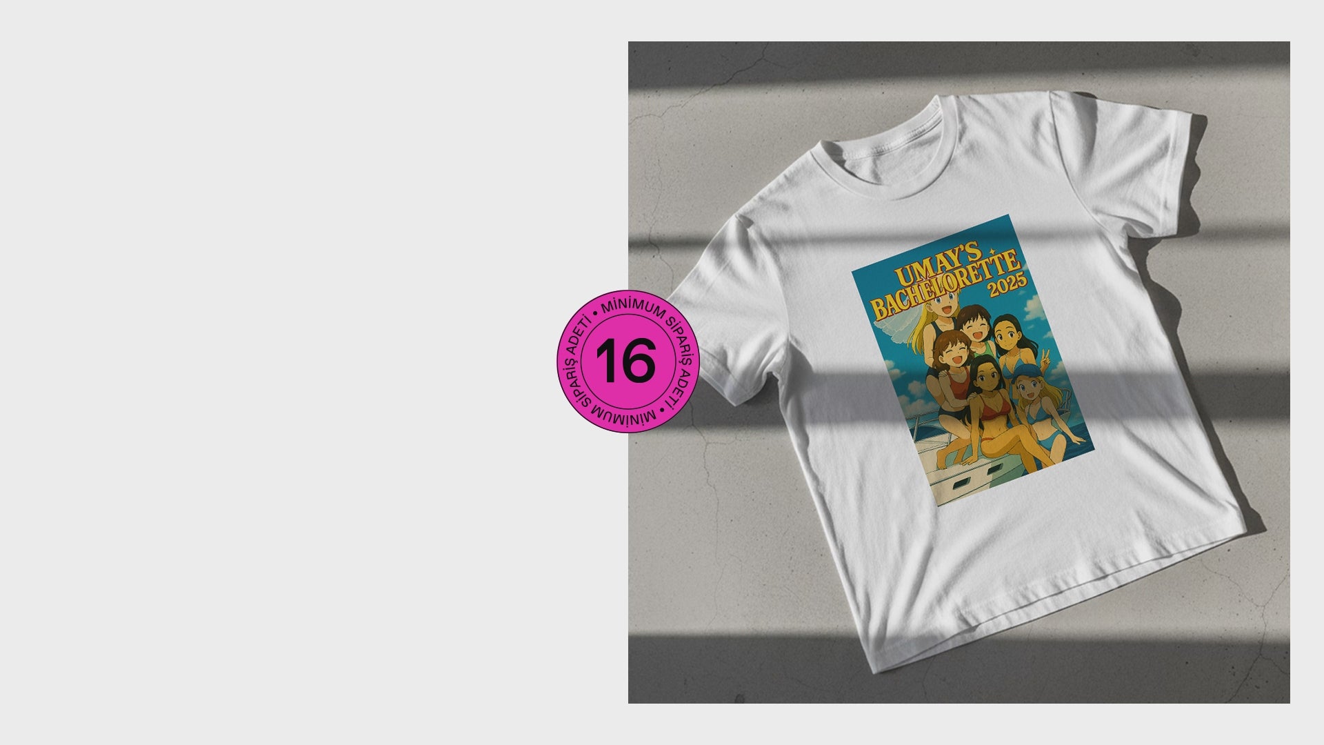 MAKE YOUR OWN MERCH.