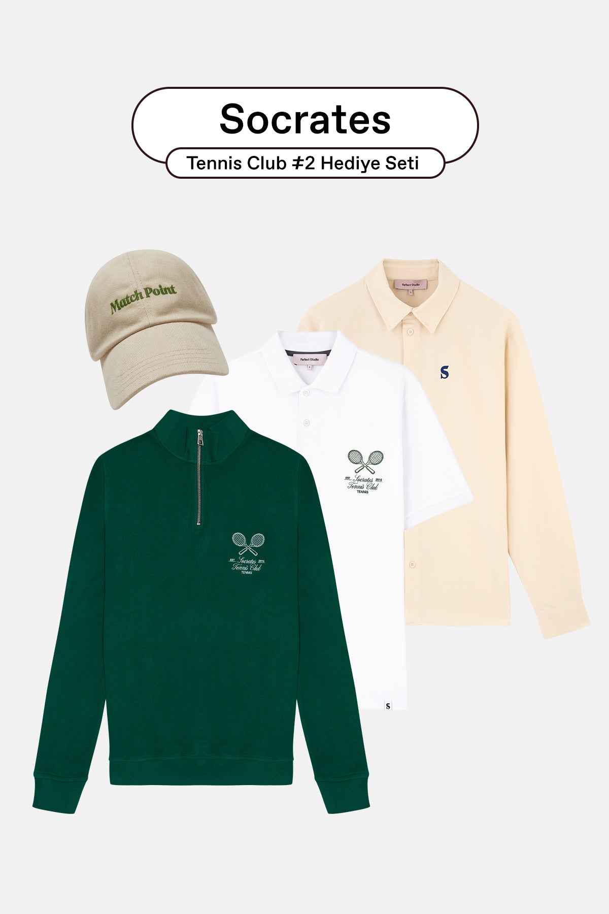 Socrates - Tennis Club #2 Hediye Seti