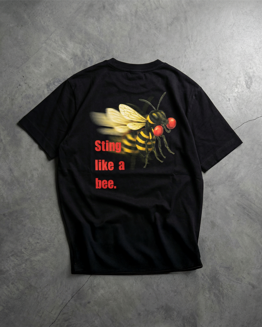 Sting Like a Bee Premium T-shirt - Siyah