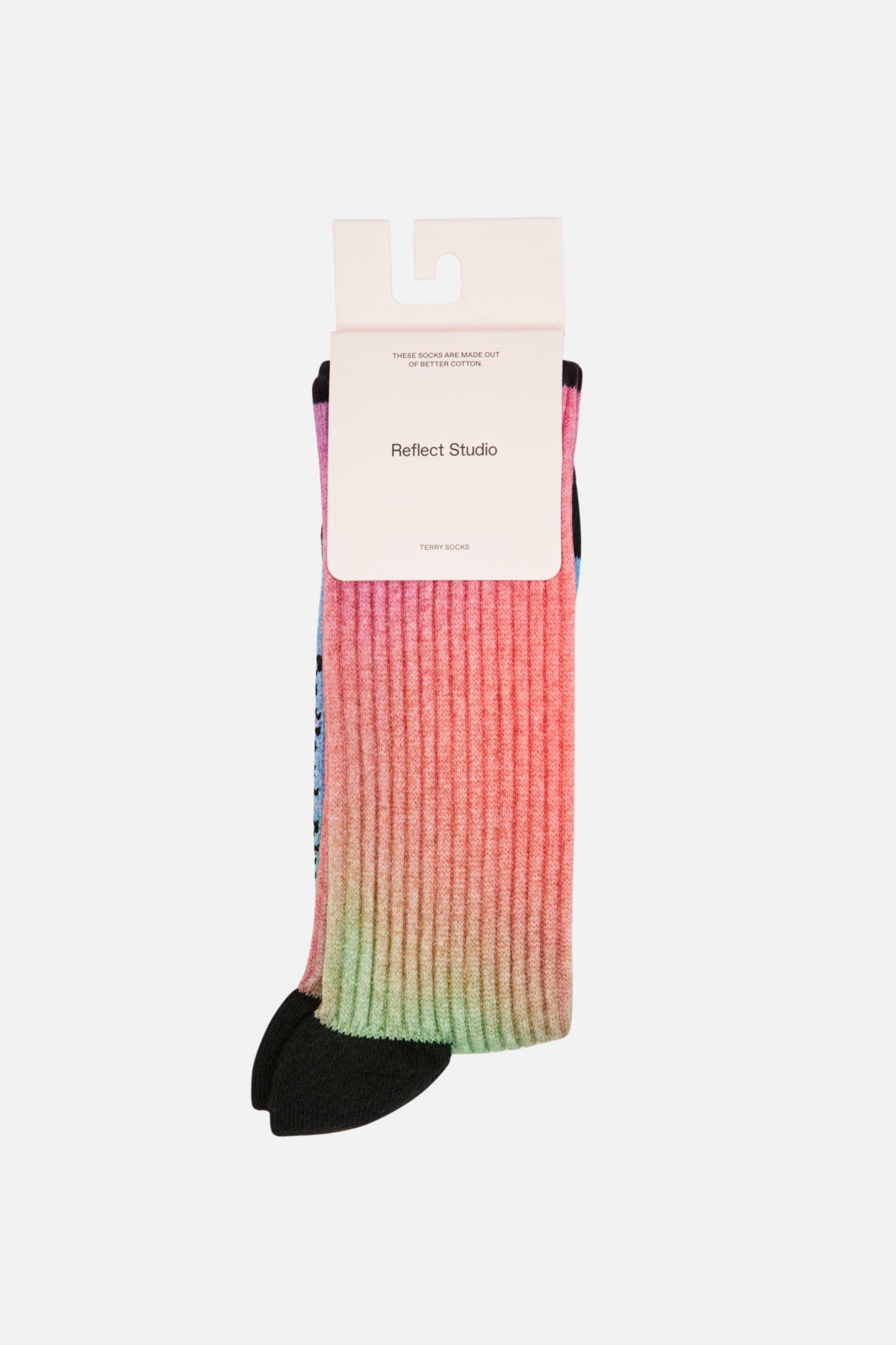 Ribbed Rainbow Socks - Multicolor