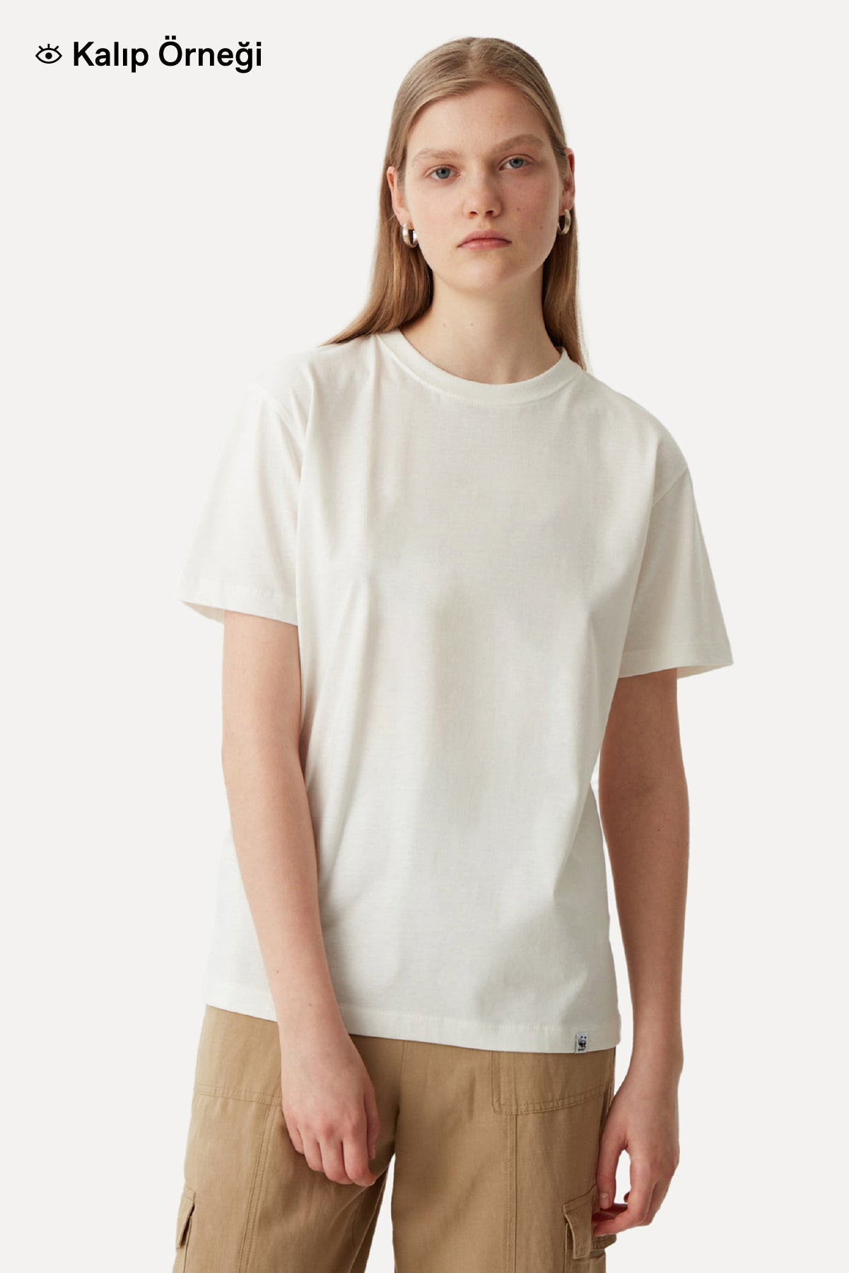 İmparator Penguen Soft T-Shirt - Beyaz