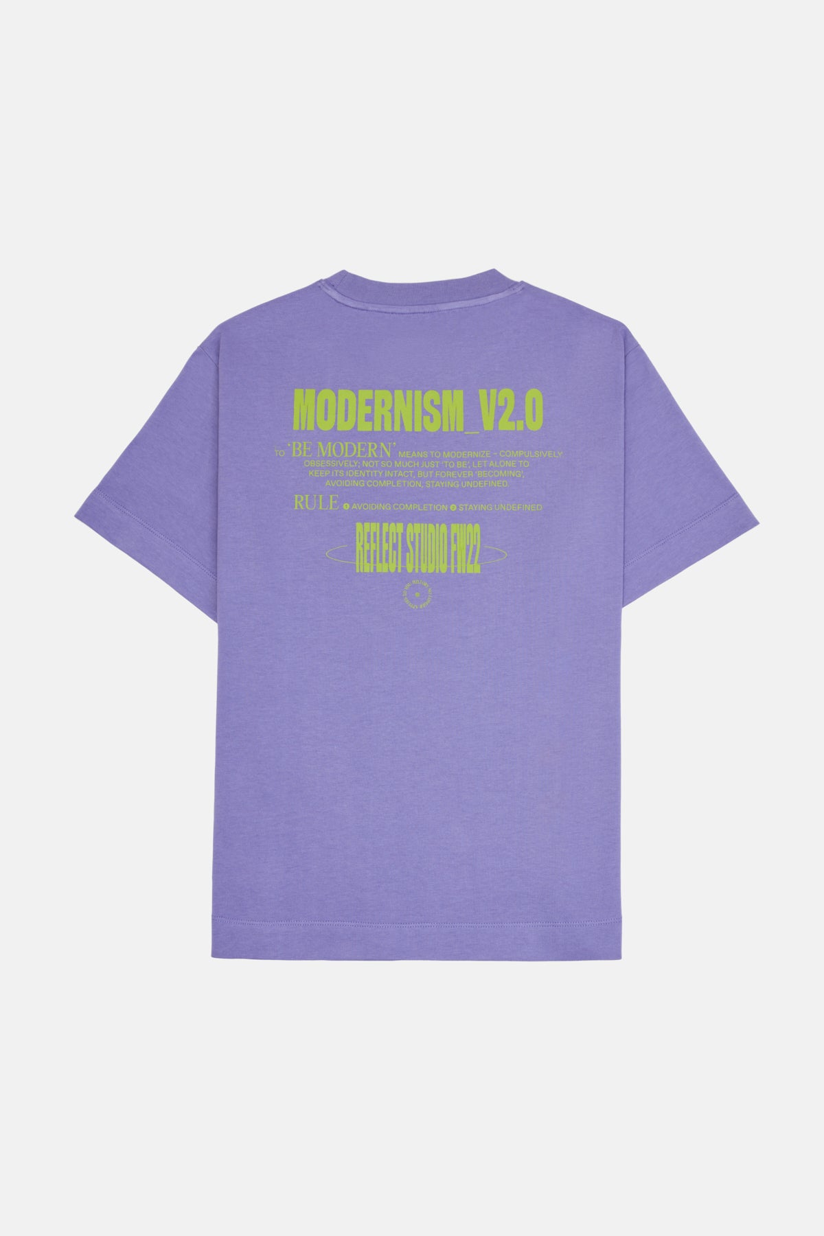 Modernism_V2.0 T-Shirt - Light Purple