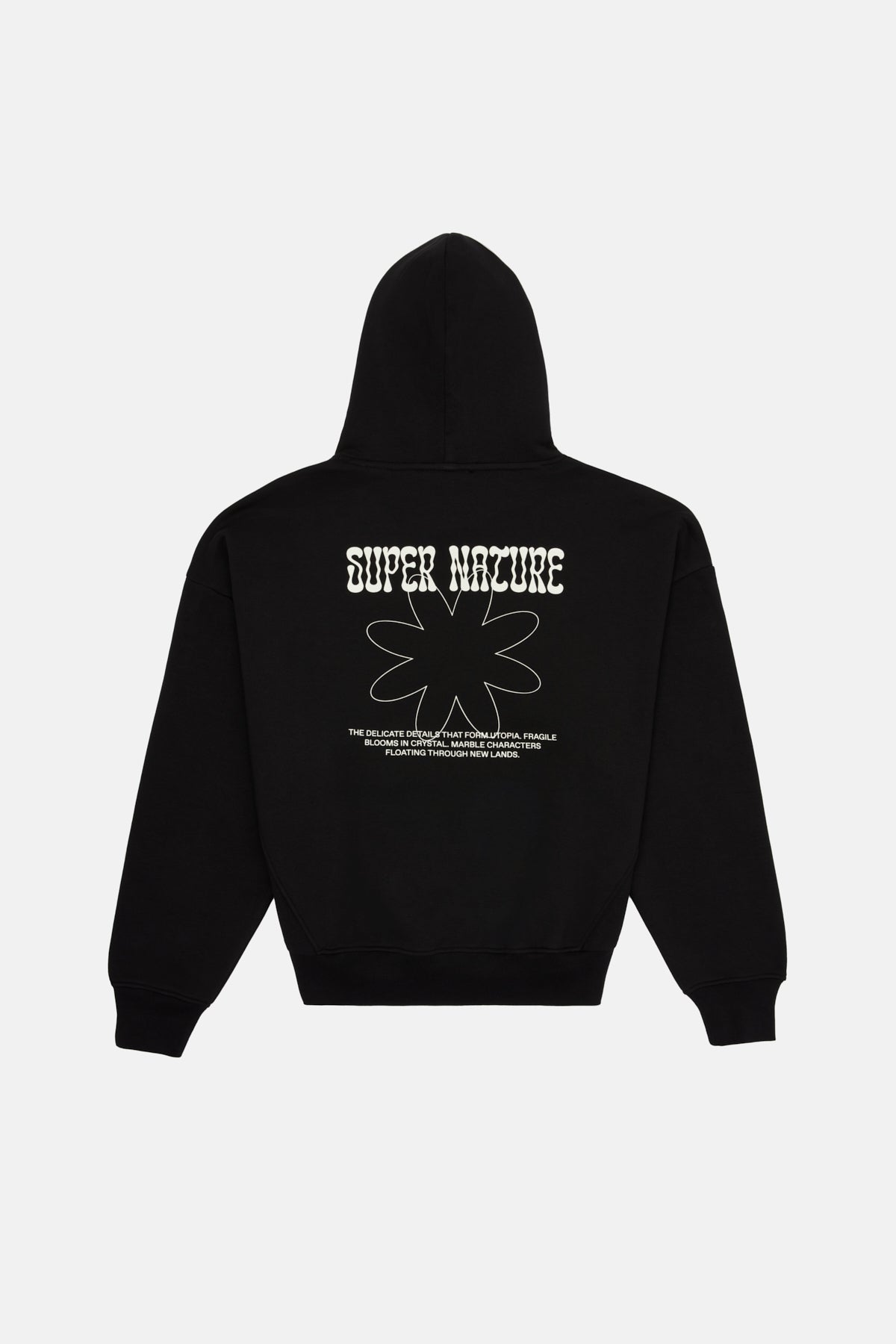 Utopia Baggy Hoodie - Black