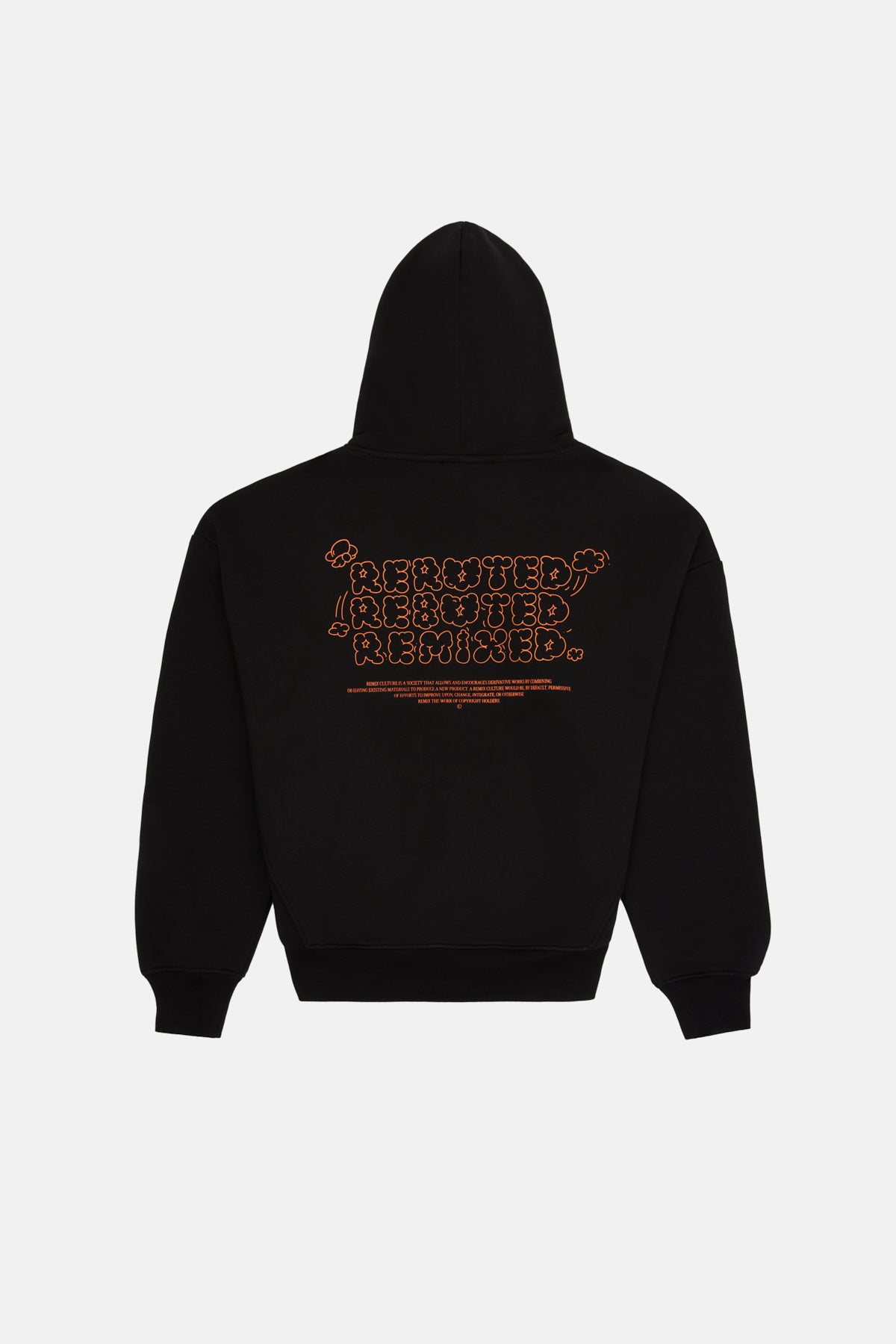 Remix Baggy Hoodie - Black – Reflect Studio