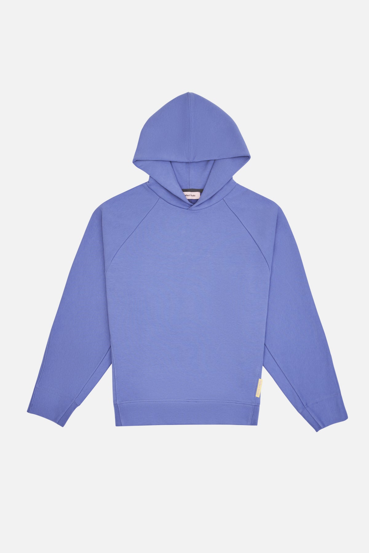 Logo Tag Relaxed Fit Hoodie - Purple