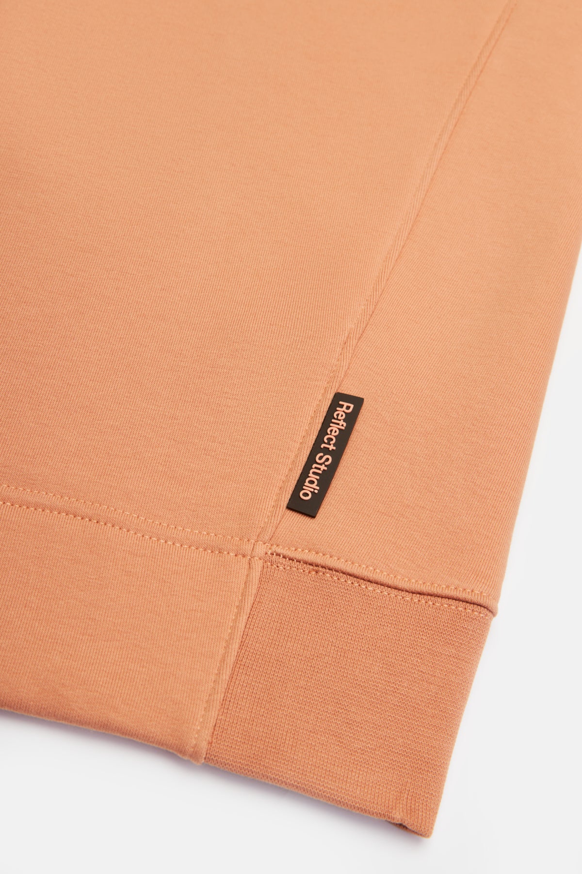 Logo Tag Relaxed Fit Hoodie - Dusted Peach