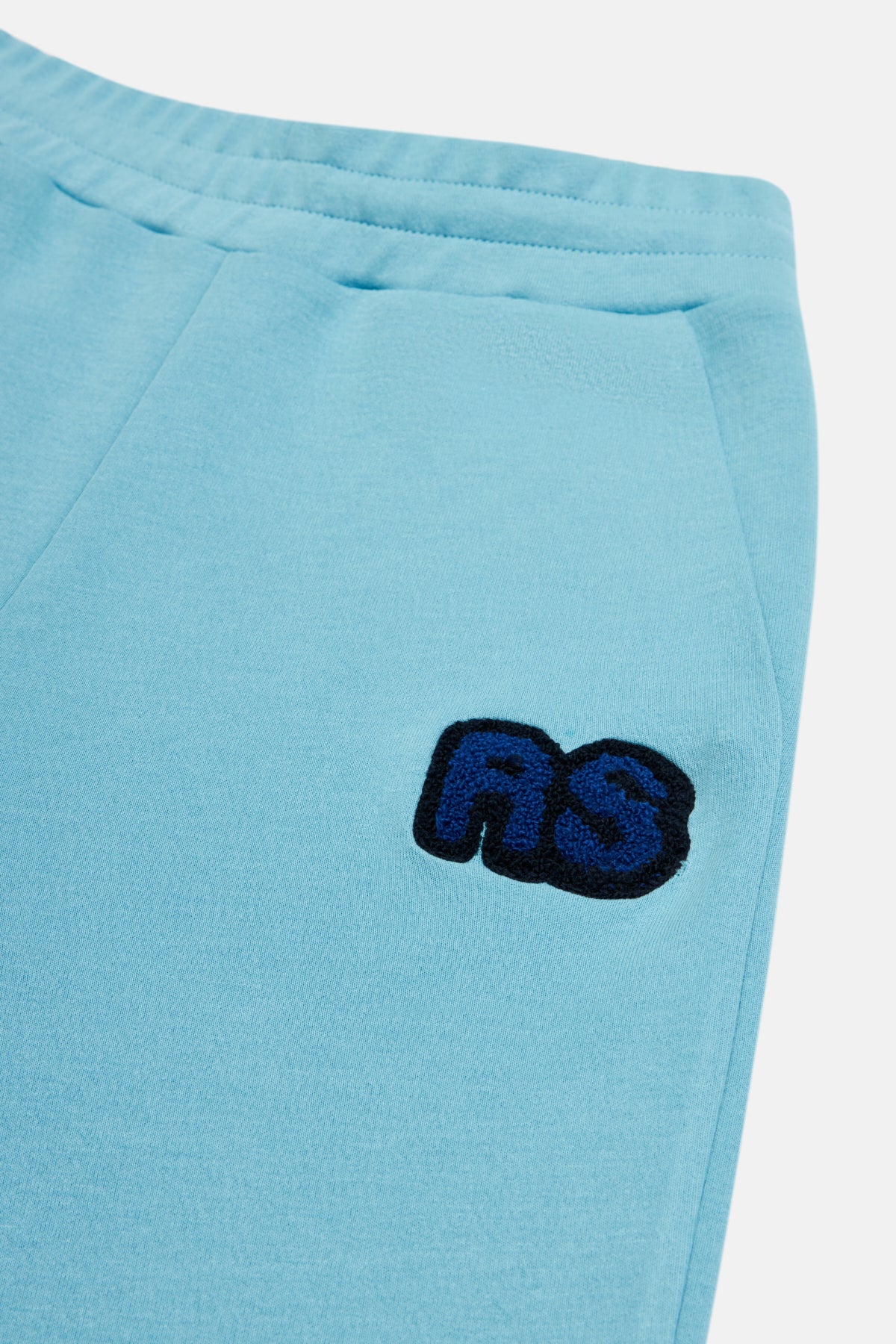 Logo Embroidered Women Sweatpants - Blue