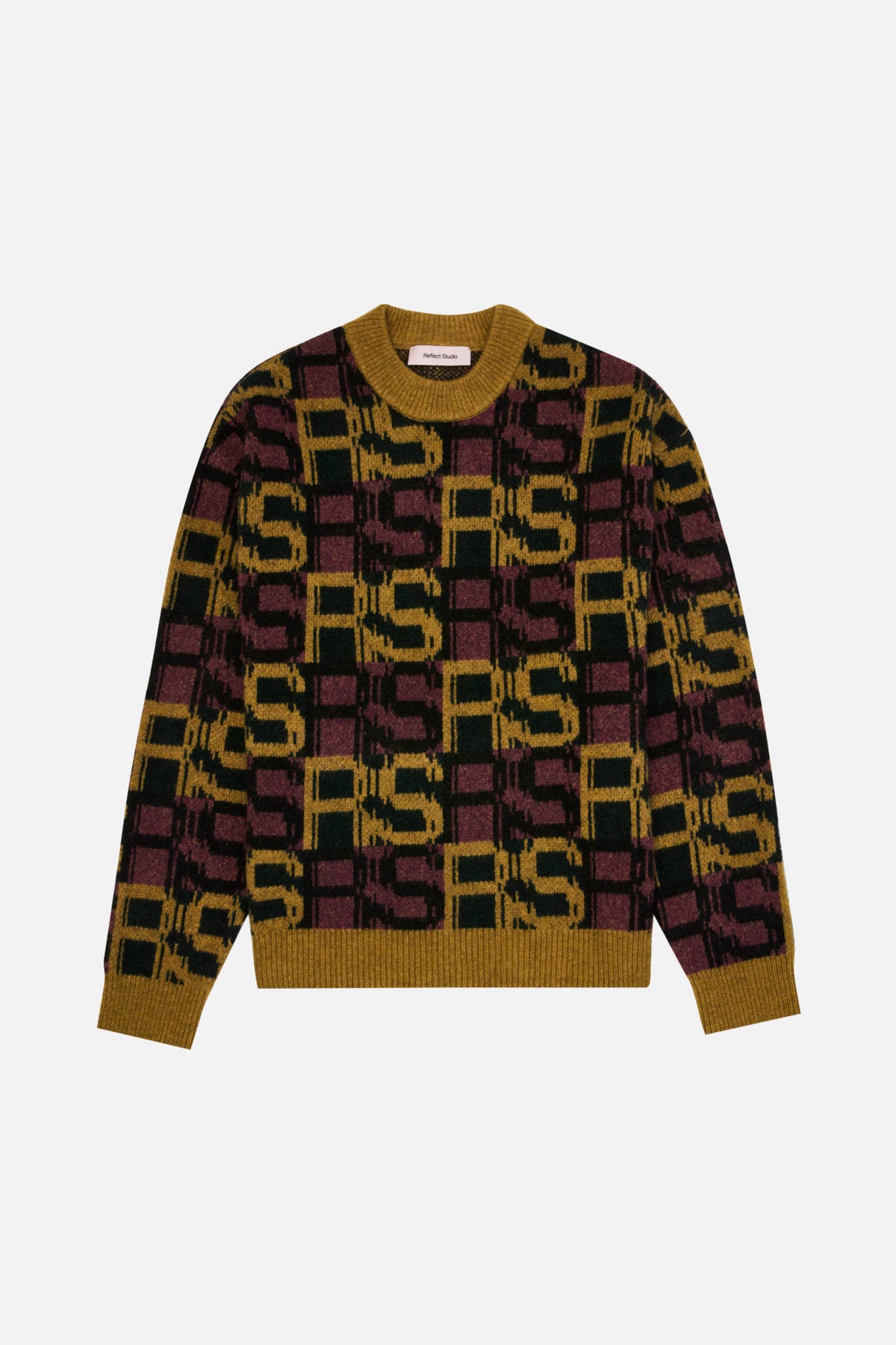 Monogram Knit Sweater - Multi Color