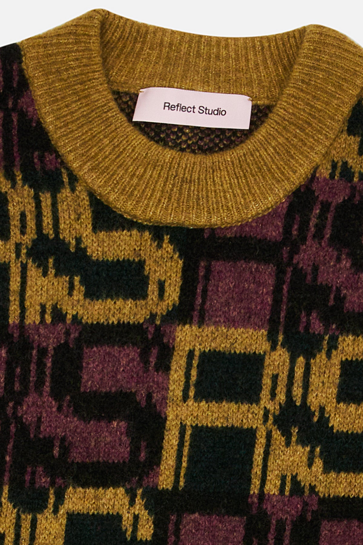 Monogram Knit Sweater - Multi Color
