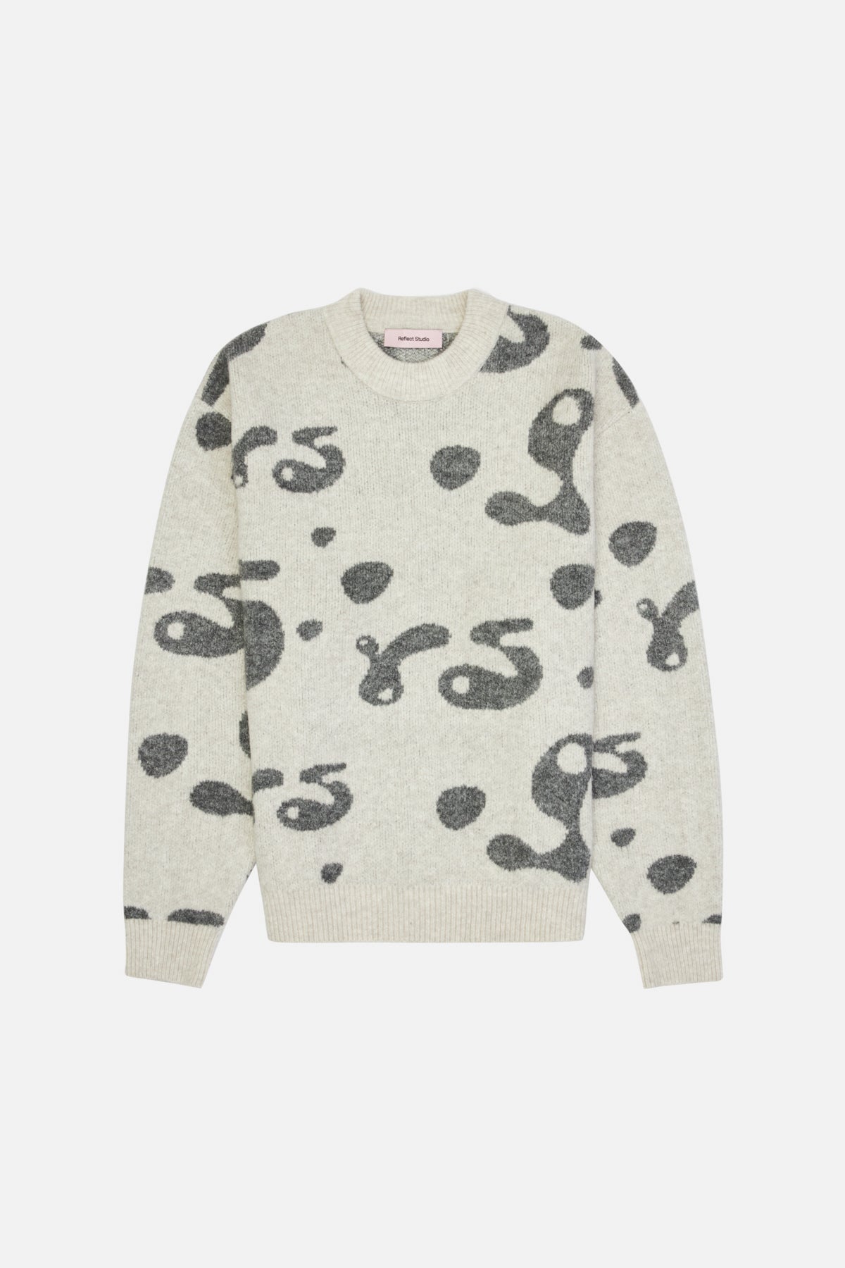 Logo Knit Sweater - Black