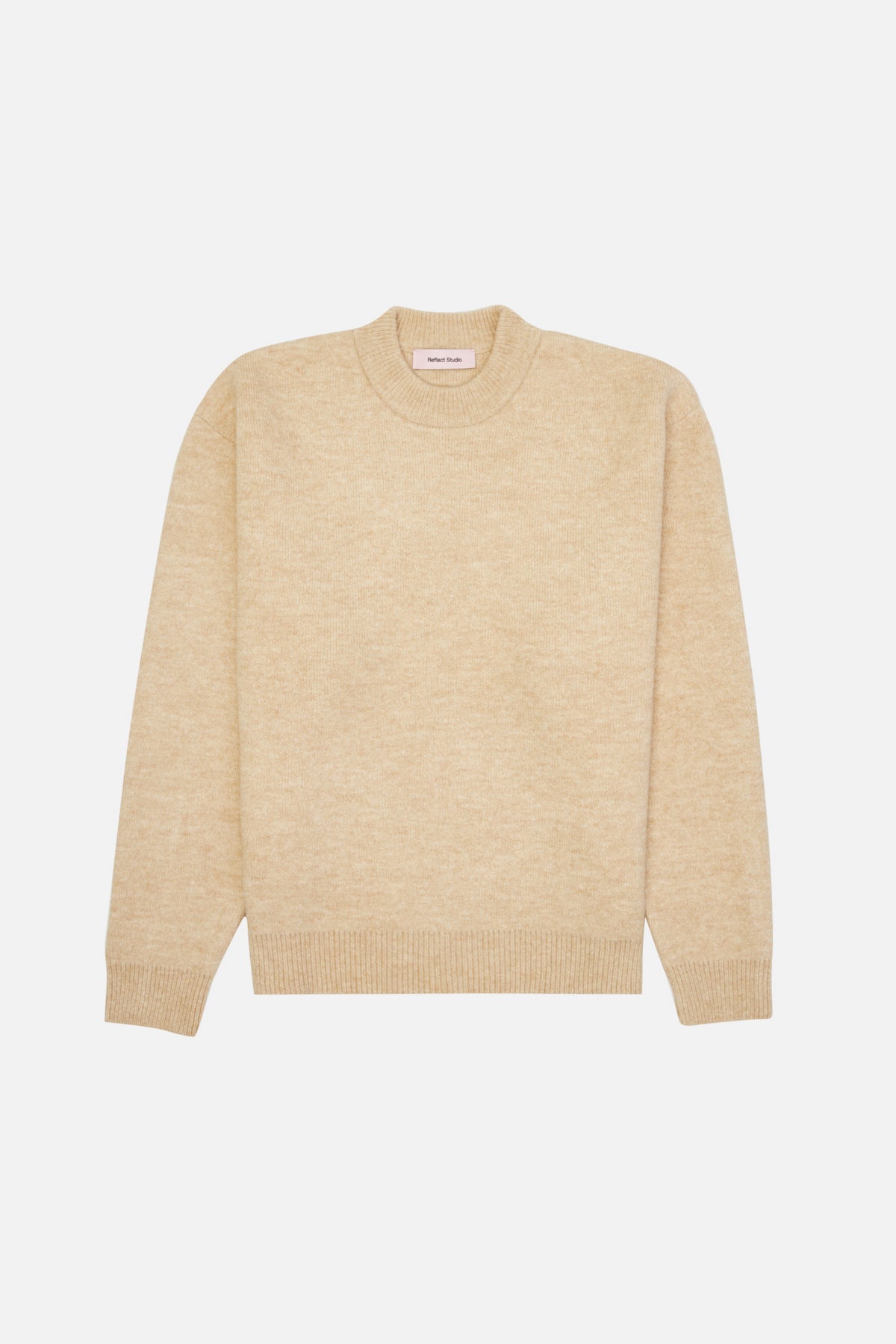 Basic Knit Sweater - Beige