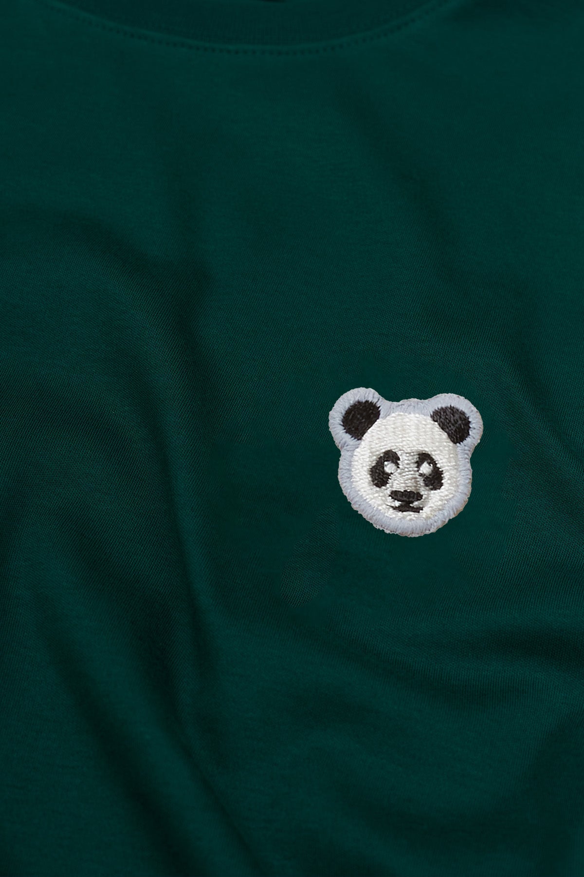 Panda Premium T-Shirt - Yeşil